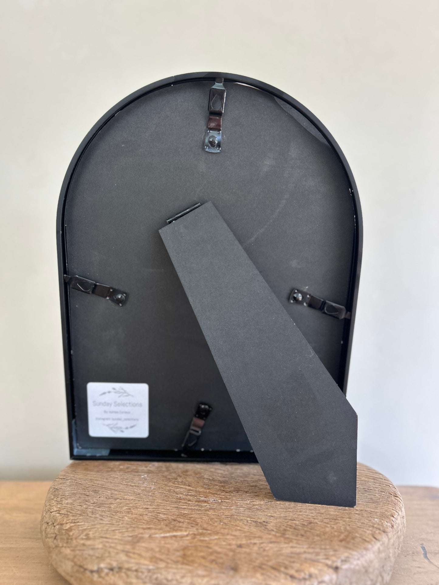 Black Arched Frame